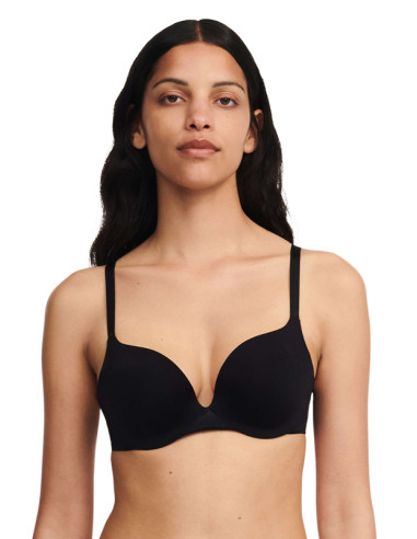 Soutien-gorge Push-up Beige Noir