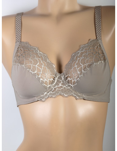 Soutien-gorge à armatures emboitant